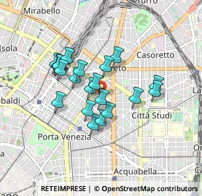 Mappa Piazzale Bacone, 20159 Milano MI, Italia (0.6765)