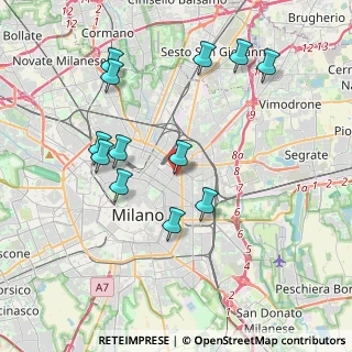 Mappa Piazzale Bacone, 20159 Milano MI, Italia (3.98167)