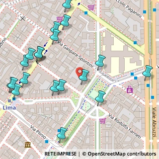 Mappa Piazzale Bacone, 20159 Milano MI, Italia (0.166)