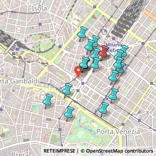Mappa Via Antonio Locatelli, 20124 Milano MI, Italia (0.417)