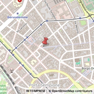 Mappa Via Paolo Sarpi, 62, 20154 Milano, Milano (Lombardia)