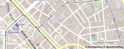 Mappa Mediolan