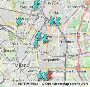 Mappa Piazzale Bacone, 20129 Milano MI, Italia (2.16727)