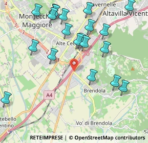 Mappa Via Orna, 36040 Brendola VI, Italia (2.3305)