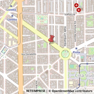 Mappa Viale Gran Sasso, 38, 20131 Milano, Milano (Lombardia)