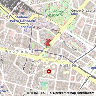 Mappa Via Carlo De Cristoforis,  15, 20124 Milano, Milano (Lombardia)