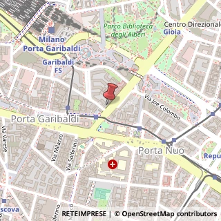 Mappa Via Melchiorre Gioia, 1, 20124 Milano, Milano (Lombardia)