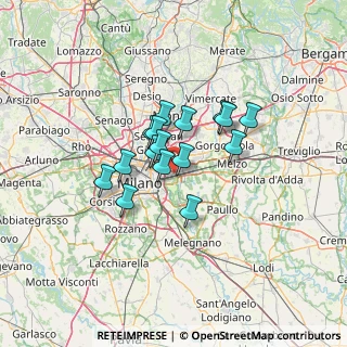 Mappa Via Trento, 20054 Segrate MI, Italia (8.955)