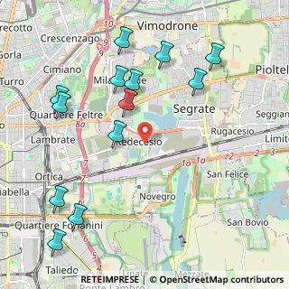 Mappa Via Trento, 20054 Segrate MI, Italia (2.43923)