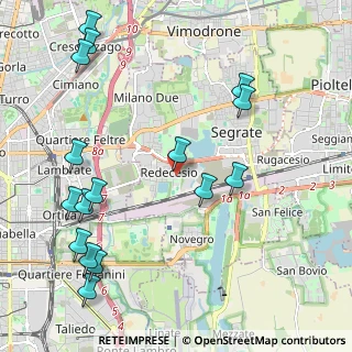 Mappa Via Trento, 20054 Segrate MI, Italia (2.62313)