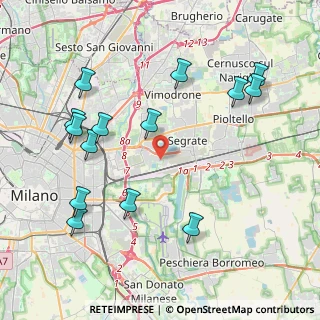 Mappa Via Trento, 20054 Segrate MI, Italia (4.61571)