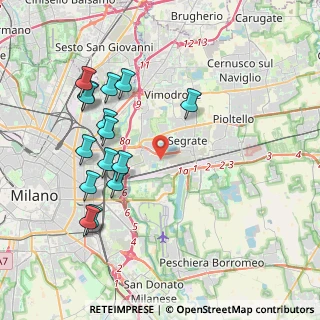 Mappa Via Trento, 20054 Segrate MI, Italia (4.116)