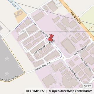 Mappa Via Artigiani, 48, 25014 Castenedolo, Brescia (Lombardia)
