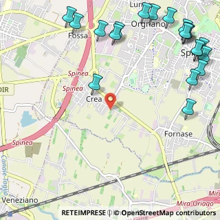 Mappa Via Crea, 30038 Spinea VE, Italia (1.6775)