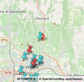 Mappa Via Clocego, 37142 Verona VR, Italia (6.21556)