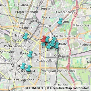 Mappa Piazza Piola, 20131 Milano MI, Italia (1.31615)