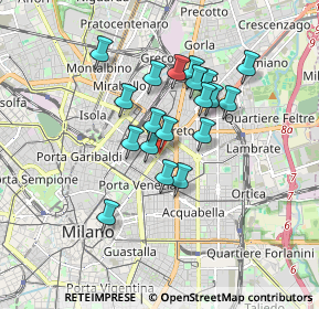 Mappa Via San Rocco, 20129 Milano MI, Italia (1.36368)