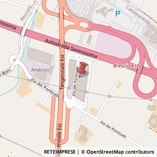 Mappa Via dei Ponticelli, 25014 Castenedolo BS, Italia, 25014 Castenedolo, Brescia (Lombardia)