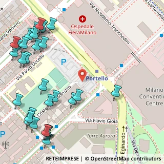 Mappa Via Guglielmo Silva, 20151 Milano MI, Italia (0.18)