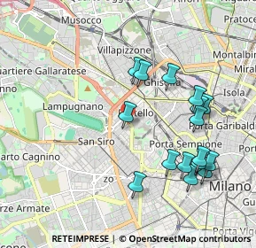 Mappa Portello, 20149 Milano MI, Italia (2.0275)