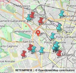 Mappa Portello, 20149 Milano MI, Italia (2.11933)