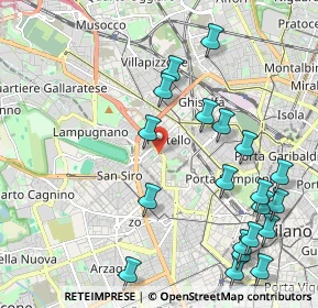 Mappa Portello, 20149 Milano MI, Italia (2.5115)
