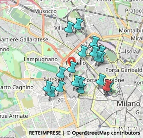 Mappa Portello, 20149 Milano MI, Italia (1.53211)