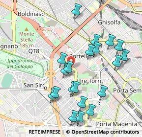 Mappa Portello, 20149 Milano MI, Italia (1.0005)