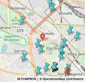 Mappa Portello, 20149 Milano MI, Italia (1.3355)