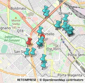 Mappa Portello, 20149 Milano MI, Italia (0.9165)