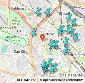 Mappa Portello, 20149 Milano MI, Italia (1.1455)