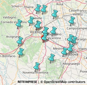 Mappa Via Secula, 36023 Longare VI, Italia (15.173)