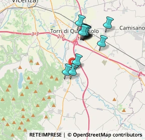 Mappa Via Secula, 36023 Longare VI, Italia (3.035)