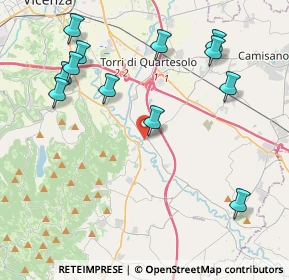 Mappa Via Secula, 36023 Longare VI, Italia (4.69417)