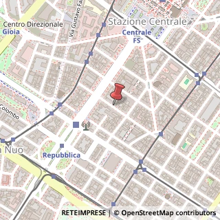 Mappa Via San Gregorio, 46, 20124 Milano, Milano (Lombardia)