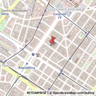 Mappa Via San Gregorio, 44, 20124 Milano, Milano (Lombardia)
