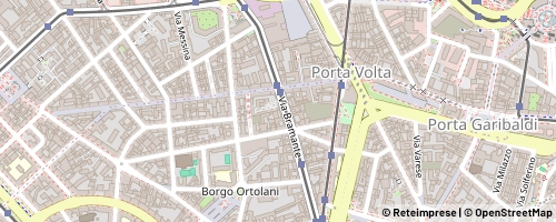 Mappa Mediolan