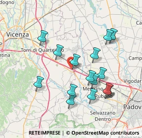 Mappa E70, 36040 Grisignano di Zocco VI, Italia (7.37375)