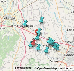 Mappa E70, 36040 Grisignano di Zocco VI, Italia (6.285)