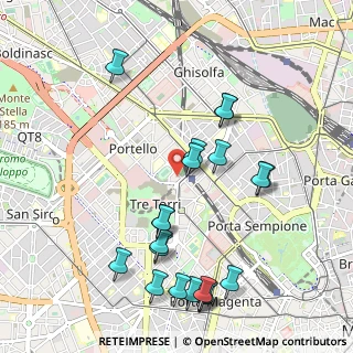 Mappa Via Giovanni da Procida, 20149 Milano MI, Italia (1.124)