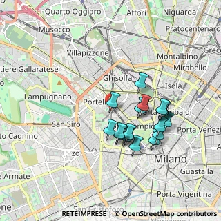 Mappa Via Giovanni da Procida, 20149 Milano MI, Italia (1.5885)