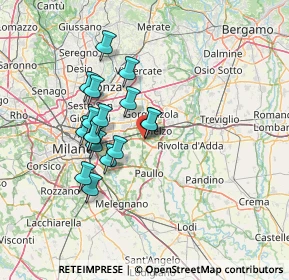 Mappa Via Bruno Buozzi, 20050 Liscate MI, Italia (11.63176)