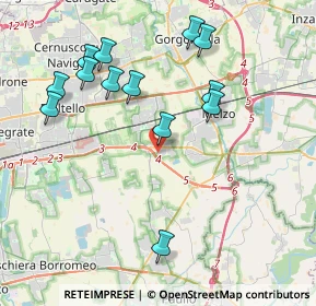 Mappa Via Bruno Buozzi, 20050 Liscate MI, Italia (4.18769)