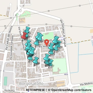 Mappa Via Giovanni Verga, 25010 Borgosatollo BS, Italia (0.20214)