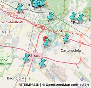 Mappa Via Giovanni Verga, 25010 Borgosatollo BS, Italia (5.791)