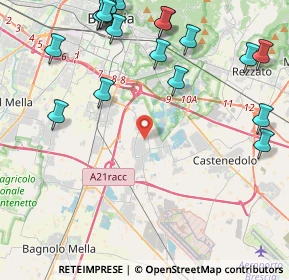 Mappa Via Giovanni Verga, 25010 Borgosatollo BS, Italia (5.686)