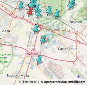 Mappa Via Giovanni Verga, 25010 Borgosatollo BS, Italia (5.31)