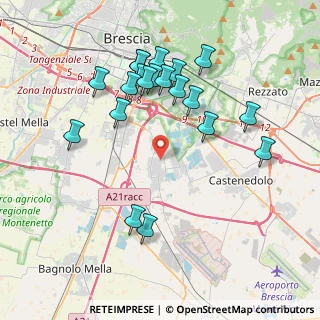 Mappa Via Giovanni Verga, 25010 Borgosatollo BS, Italia (3.9775)