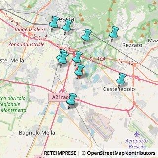 Mappa Via Giovanni Verga, 25010 Borgosatollo BS, Italia (3.44)
