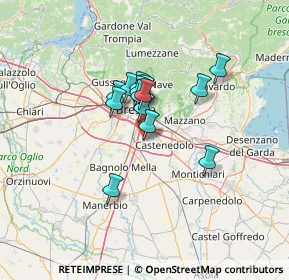 Mappa Via Giovanni Verga, 25010 Borgosatollo BS, Italia (9.24357)